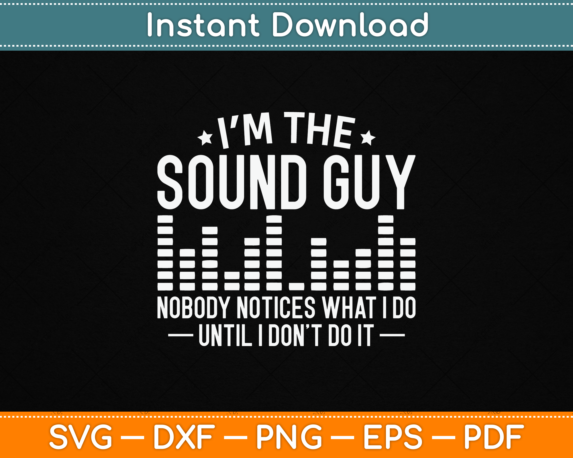 Sound Guy Audio Engineer Sound Engineer SVG Digital Cutting File ...