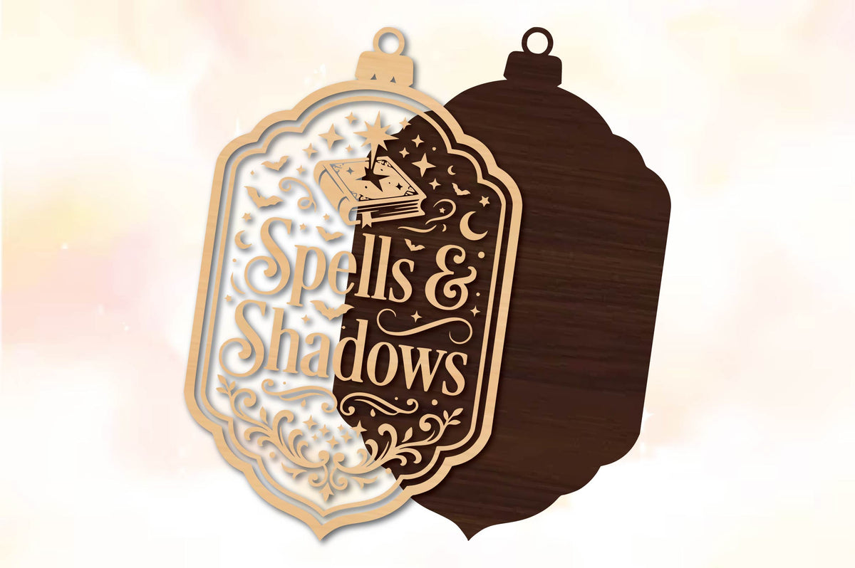 Spells & Shadows Witchy Halloween Laser Cut SVG