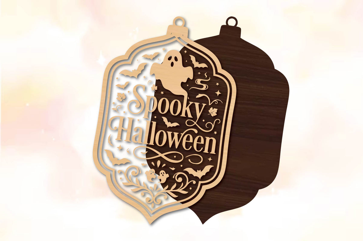 Spooky Halloween Laser Cut SVG