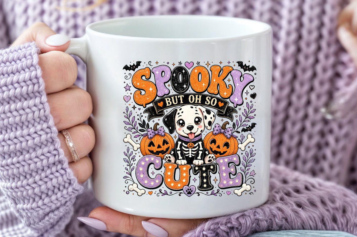 Spooky Queen PNG Bundle Cute Retro Halloween Sublimation Designs