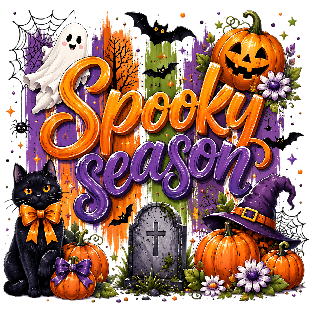 Spooky Season Halloween Sublimation PNG