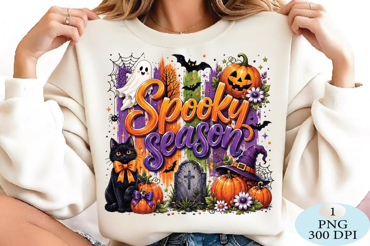 Spooky Season Halloween Sublimation PNG