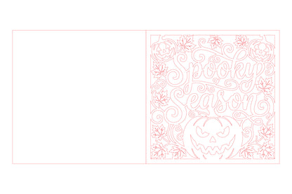 Spooky Season SVG Laser Cut File