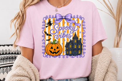 Spooky Vibes Halloween Sublimation PNG