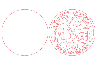 Spooky Witches Halloween SVG