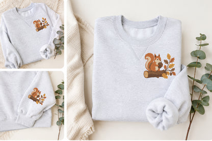 Squirrel Embroidery Design