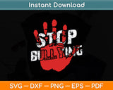 Stop Bullying Students School Bully Cyberbullying Svg Digital Cutting File