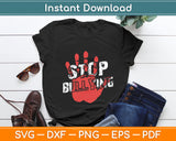 Stop Bullying Students School Bully Cyberbullying Svg Digital Cutting File