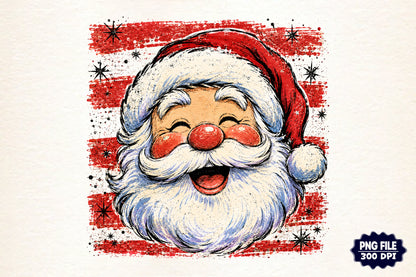 Christmas Santa Claus PNG | Funny Santa Christmas Sublimation