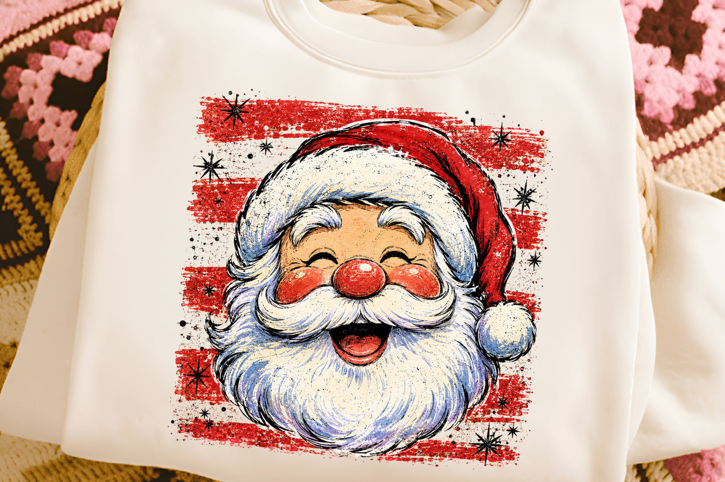Christmas Santa Claus PNG | Funny Santa Christmas Sublimation