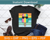 Summer Popsicle Funny Ice Cream Beach Pool Party Svg Digital Cutting File