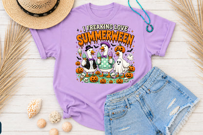 Summerween Retro Halloween PNG Bundle Spooky Summer Sublimation Designs