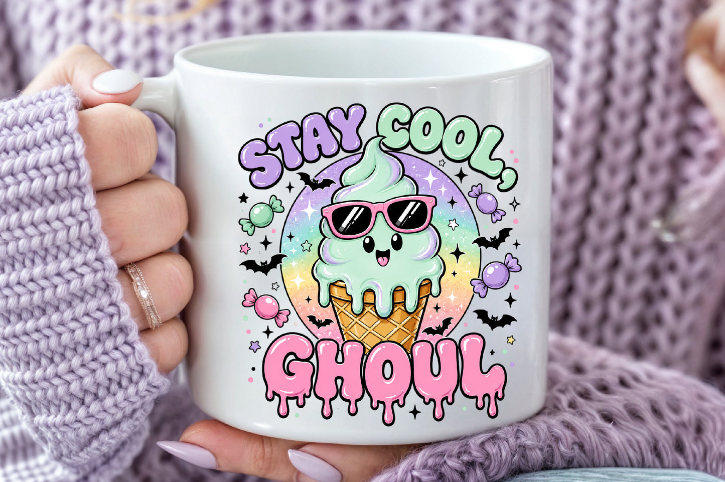 Summerween Retro Halloween PNG Bundle Spooky Summer Sublimation Designs
