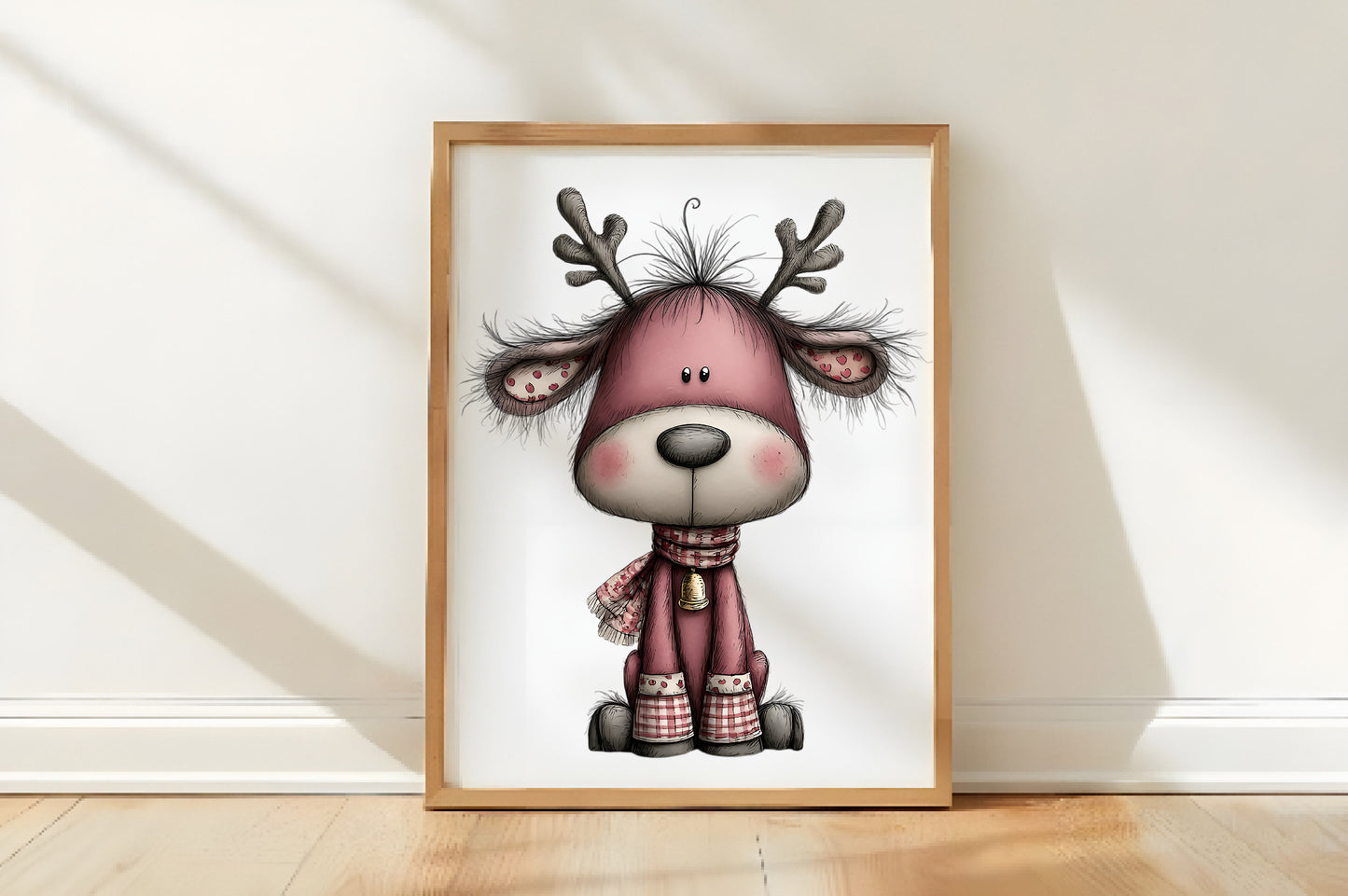 Sweet Christmas Animals Clipart PNG | Cute Holiday Animals