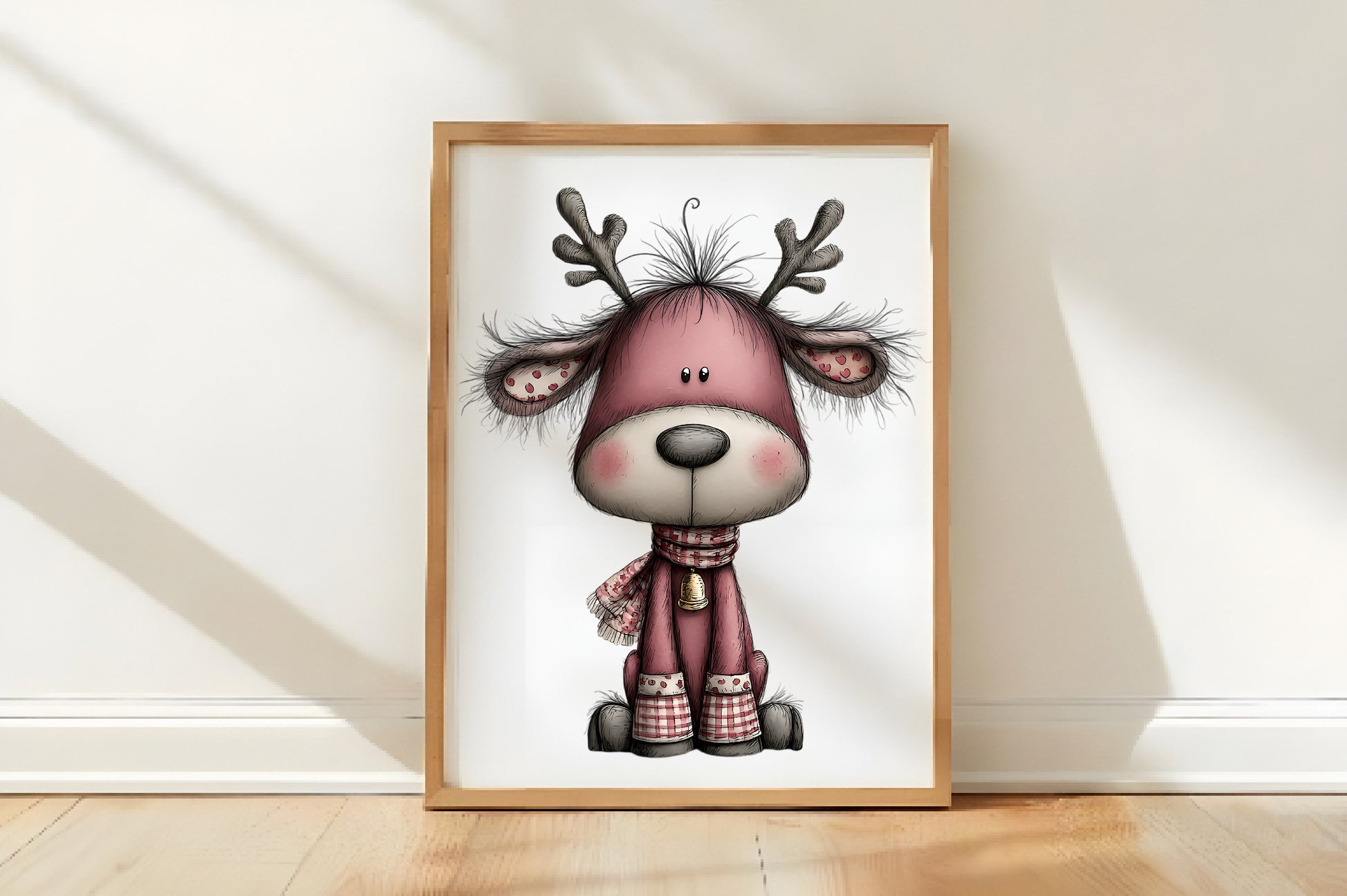 Sweet Christmas Animals Clipart PNG | Cute Holiday Animals