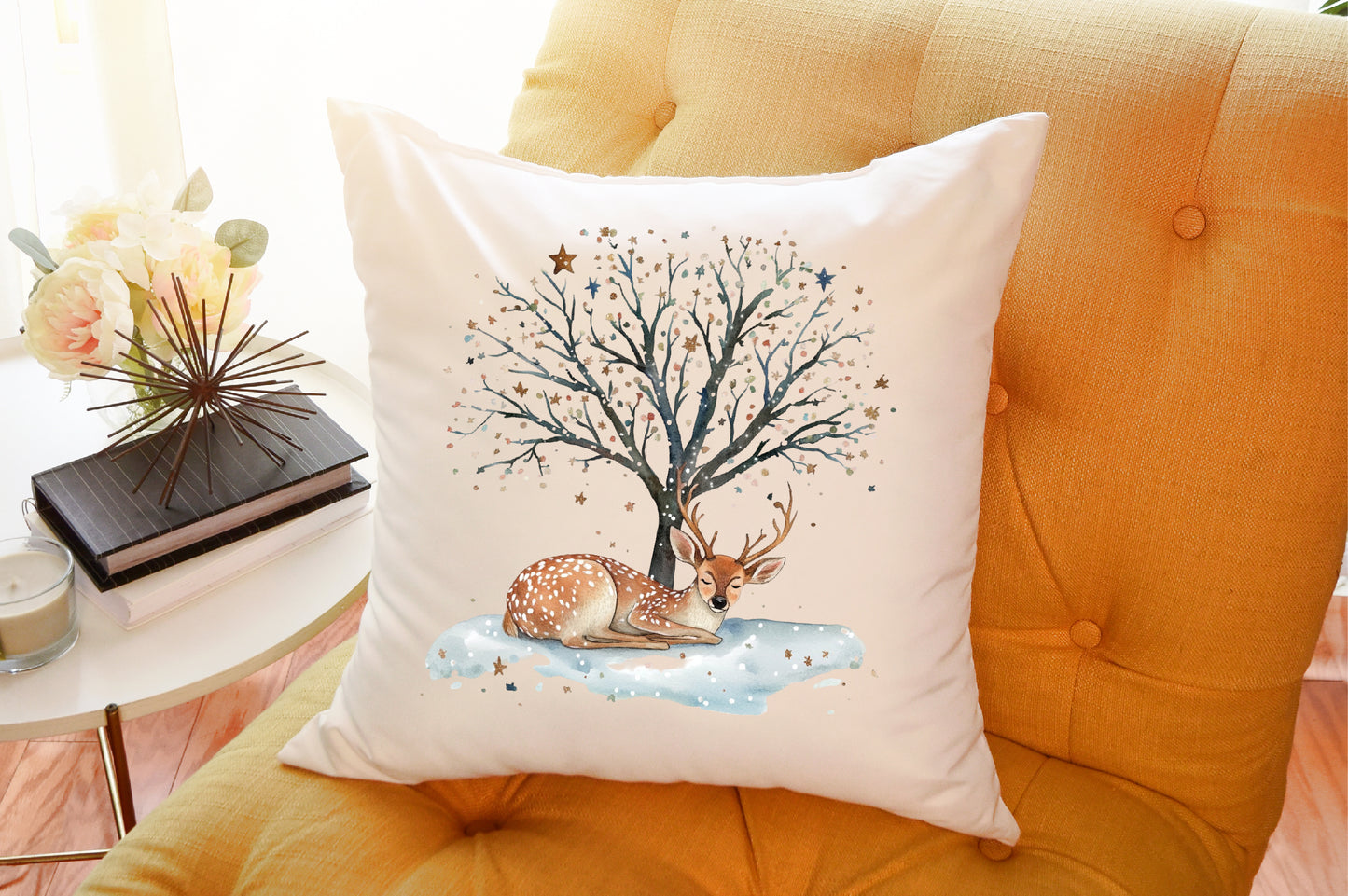 Sweet Christmas Woodland Animals Clipart Bundle PNG