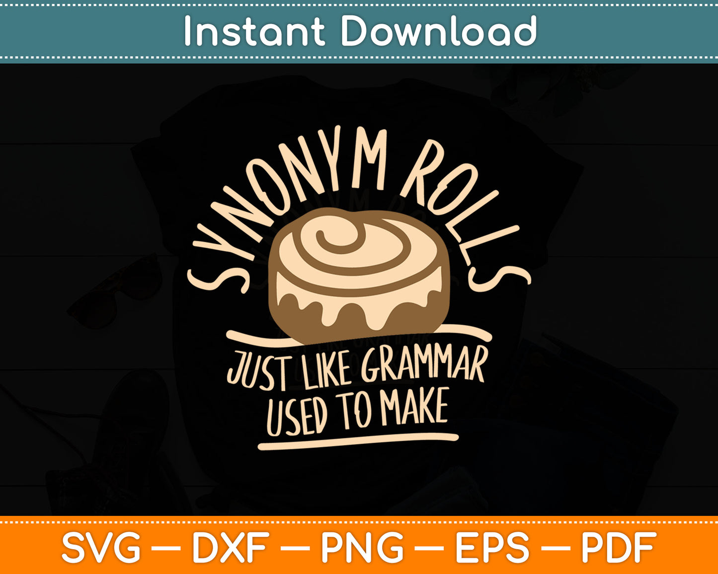 Synonym Rolls Just like Grammar Used to Make Svg Digital Cutting File
