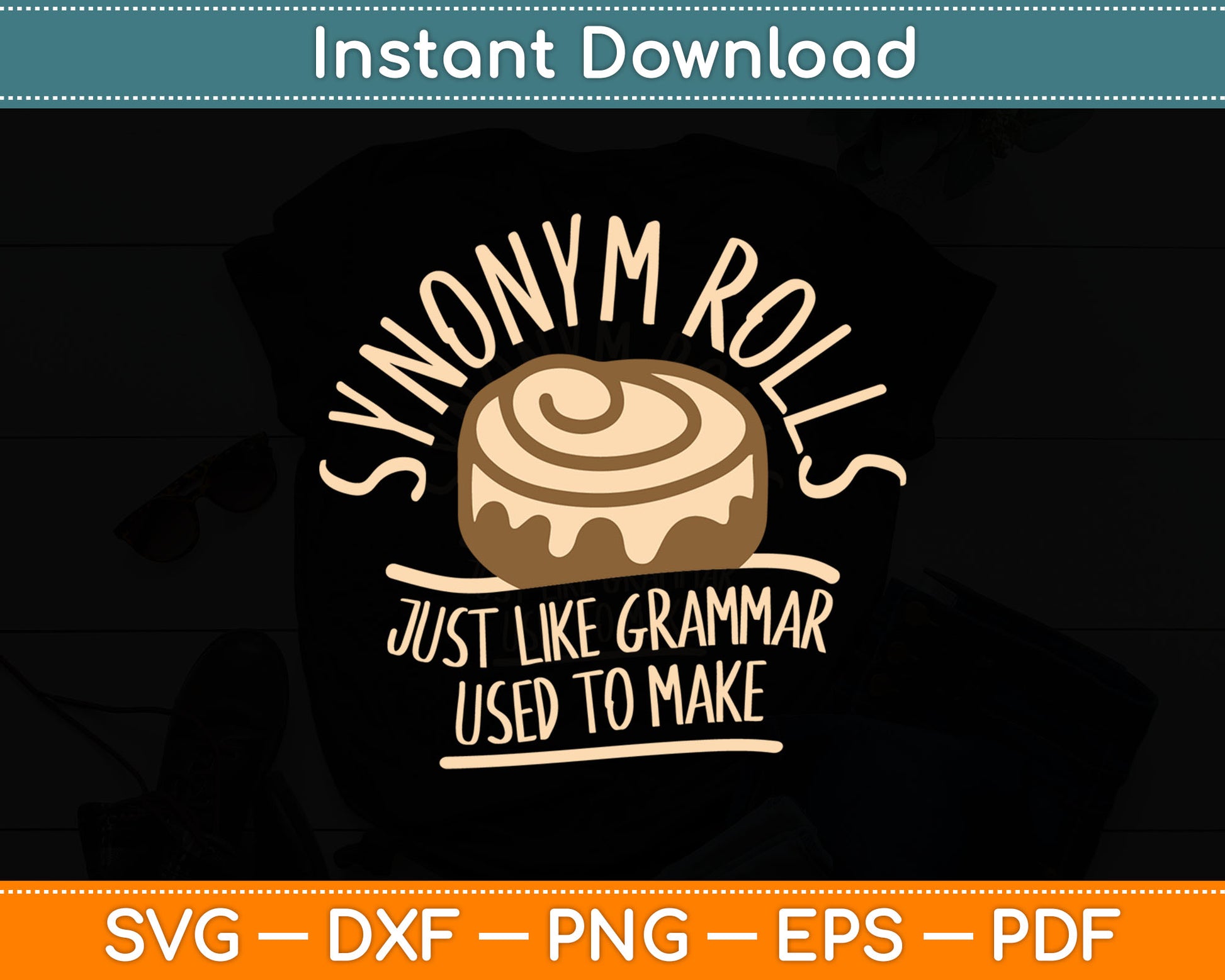 Synonym Rolls Just like Grammar Used to Make Svg Digital Cutting File