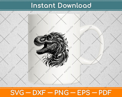 T-Rex Dinosaur Svg Digital Craft Cut File