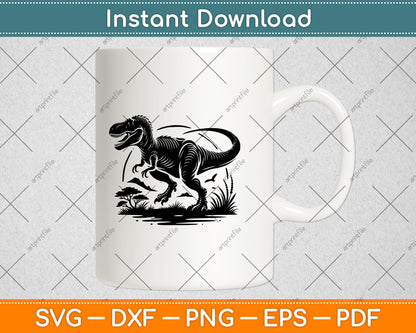 T-Rex Dinosaur Svg Digital Cutting File