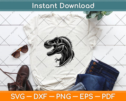 T-Rex Dinosaur Svg Digital Cutting File