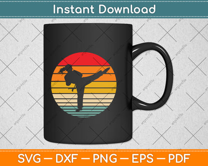 Taekwondo Gifts Funny Vintage Svg Png Dxf Digital Cutting File