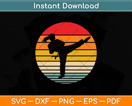 Taekwondo Gifts Funny Vintage Svg Png Dxf Digital Cutting File