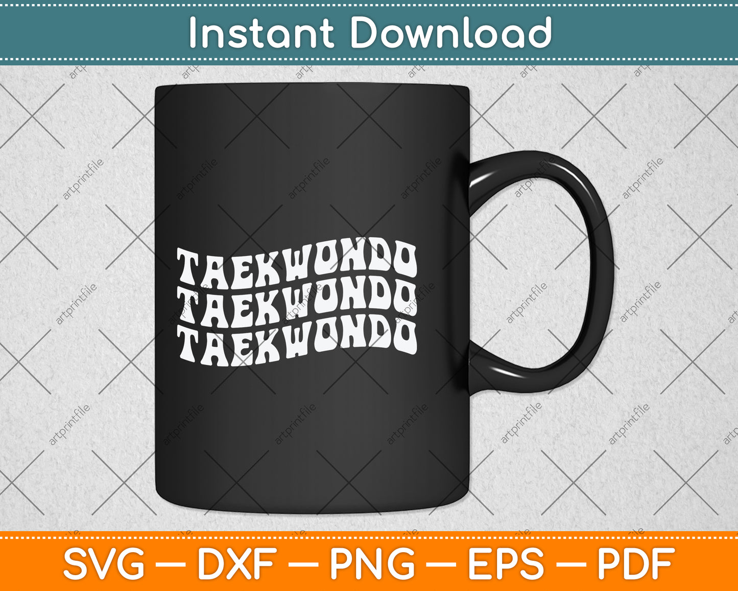 Taekwondo Lover Svg Png Dxf Digital Cutting File