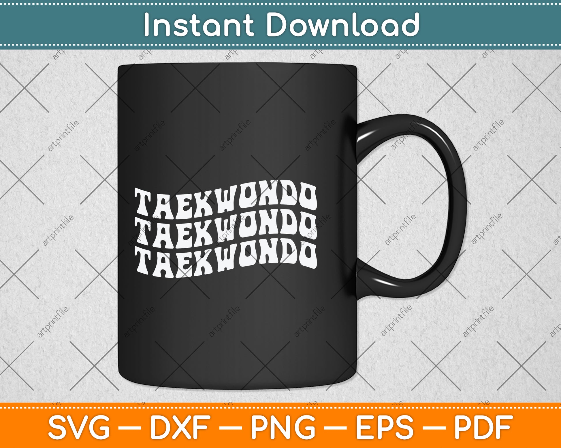 Taekwondo Lover Svg Png Dxf Digital Cutting File