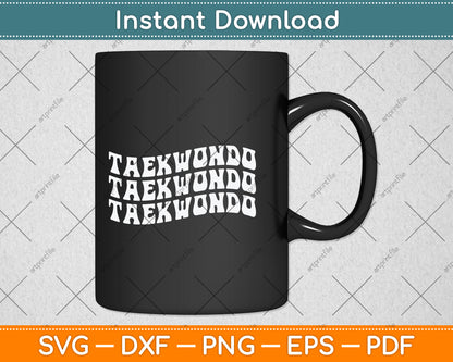 Taekwondo Lover Svg Png Dxf Digital Cutting File