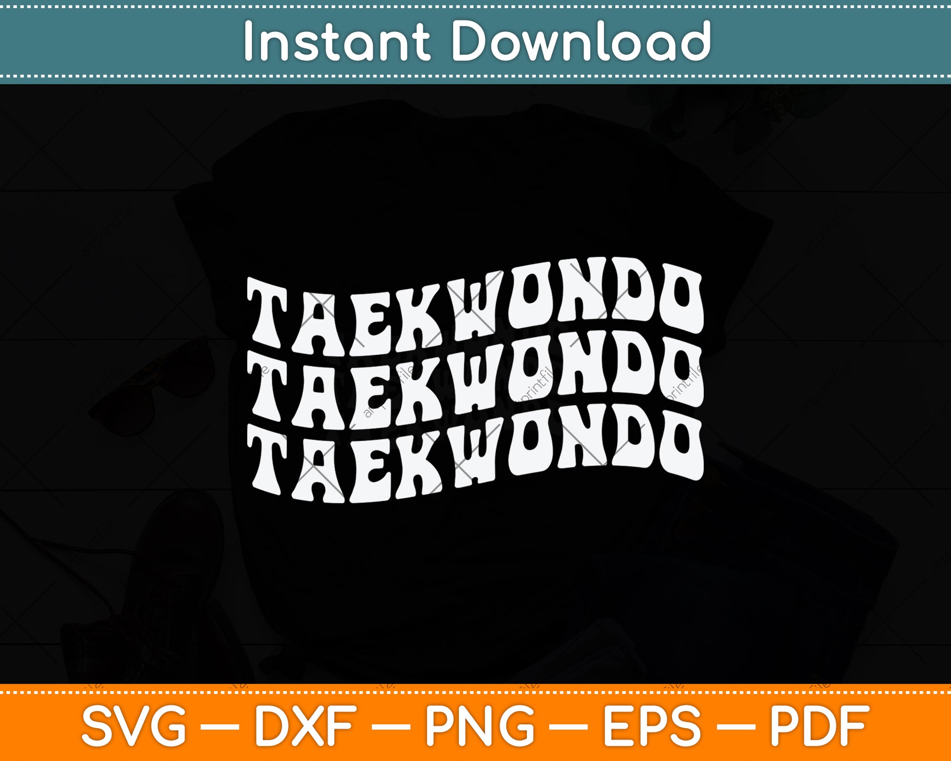 Taekwondo Lover Svg Png Dxf Digital Cutting File