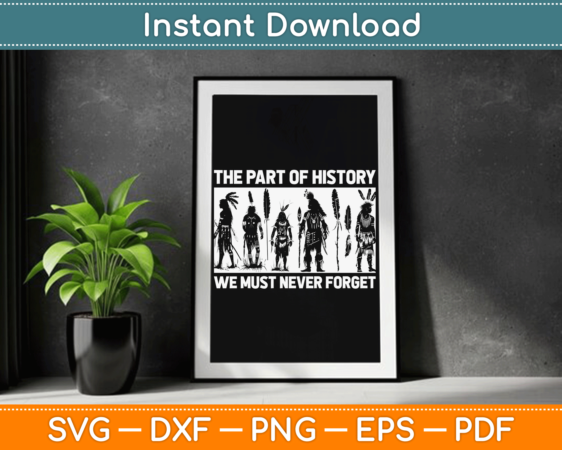 The Part Of History We Must Never Forget Indigenous Children SVG Digital Cutting File