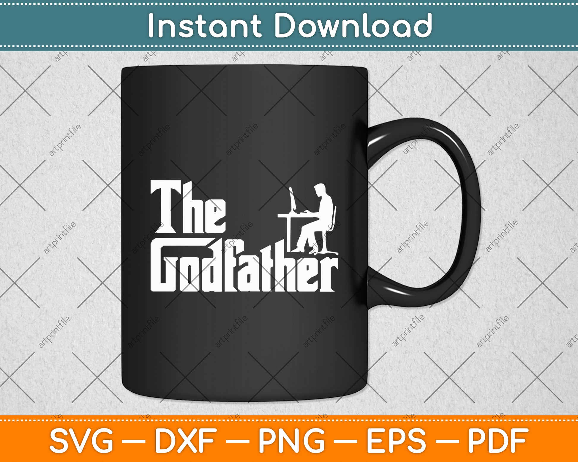 The Codefather - Design Programming Computer Science Svg Digital Cutting File