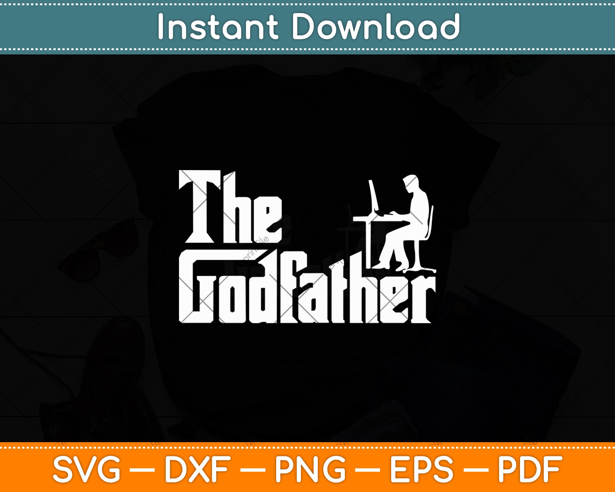 Coder Dad Design The Codefather - Design Programming Computer Science Svg Cutting File ...