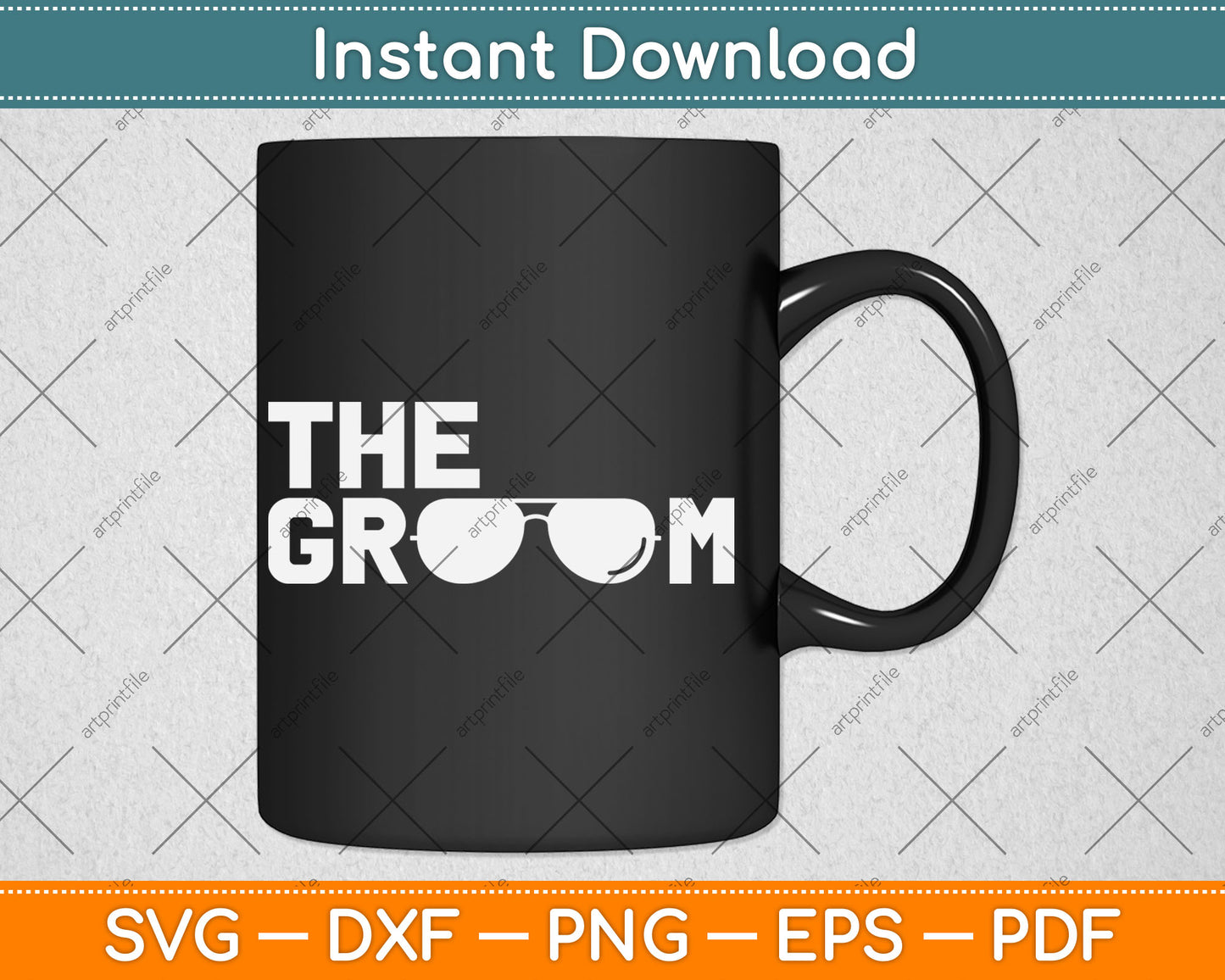 The Groom Squat Bachelor Supplies Party Wedding Svg Digital Cutting File