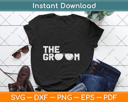 The Groom Squat Bachelor Supplies Party Wedding Svg Digital Cutting File