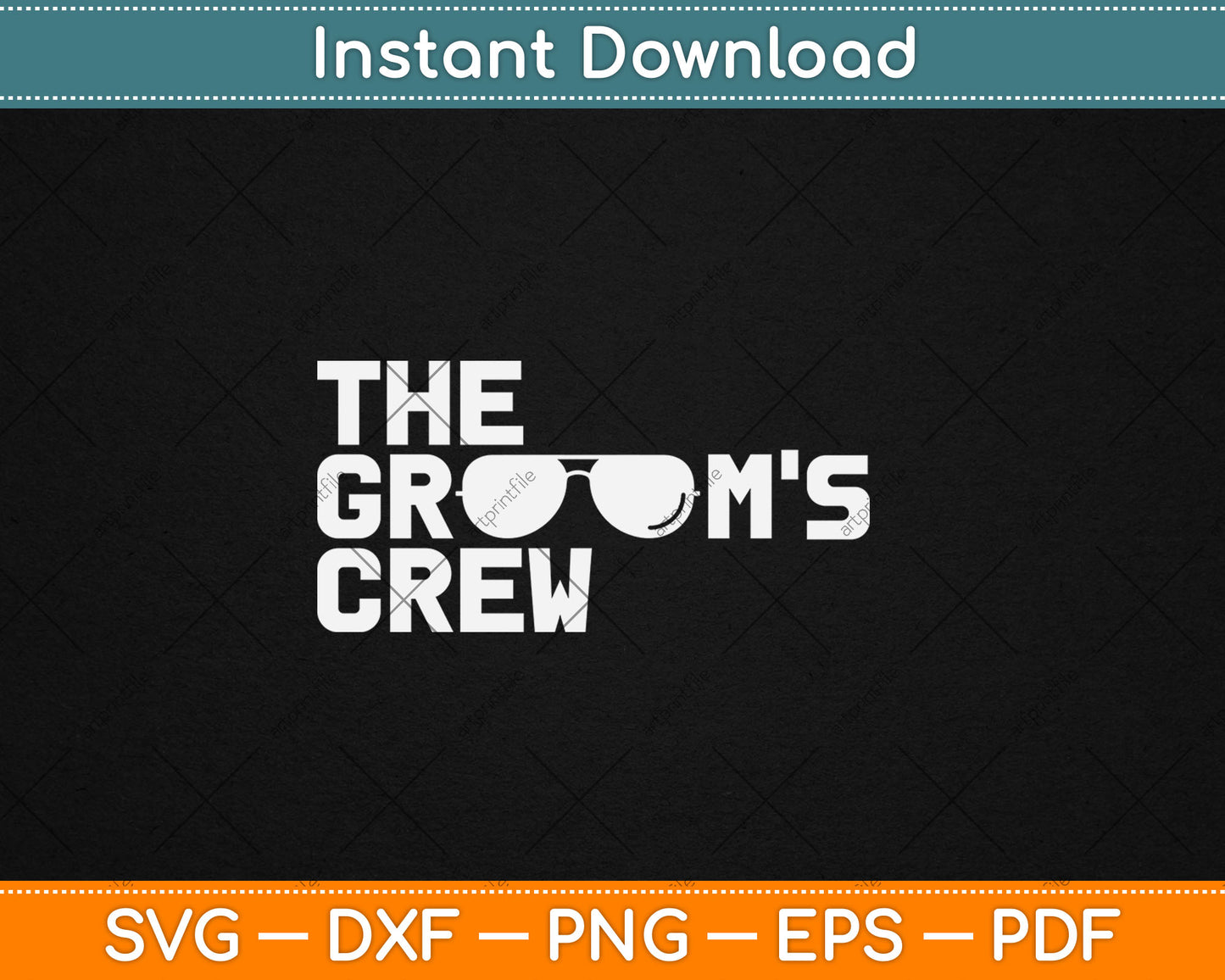 The Groom’s Crew Bachelor Supplies Party Wedding Svg Digital Cutting File