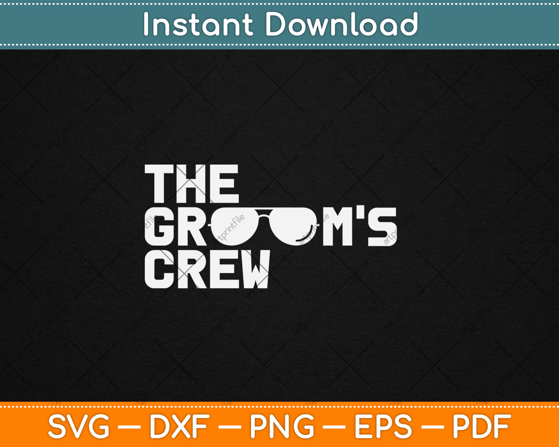 The Groom’s Crew Bachelor Supplies Party Wedding Svg Digital Cutting File