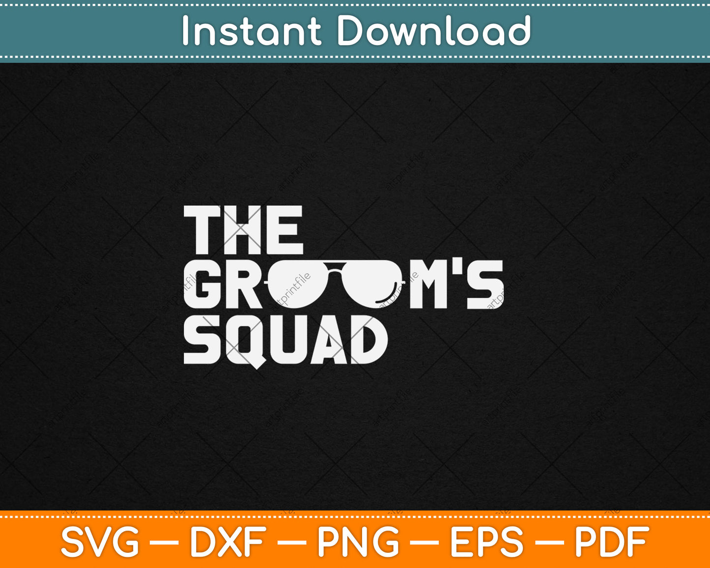 The Groom’s Squat Bachelor Supplies Party Wedding Svg Digital Cutting File