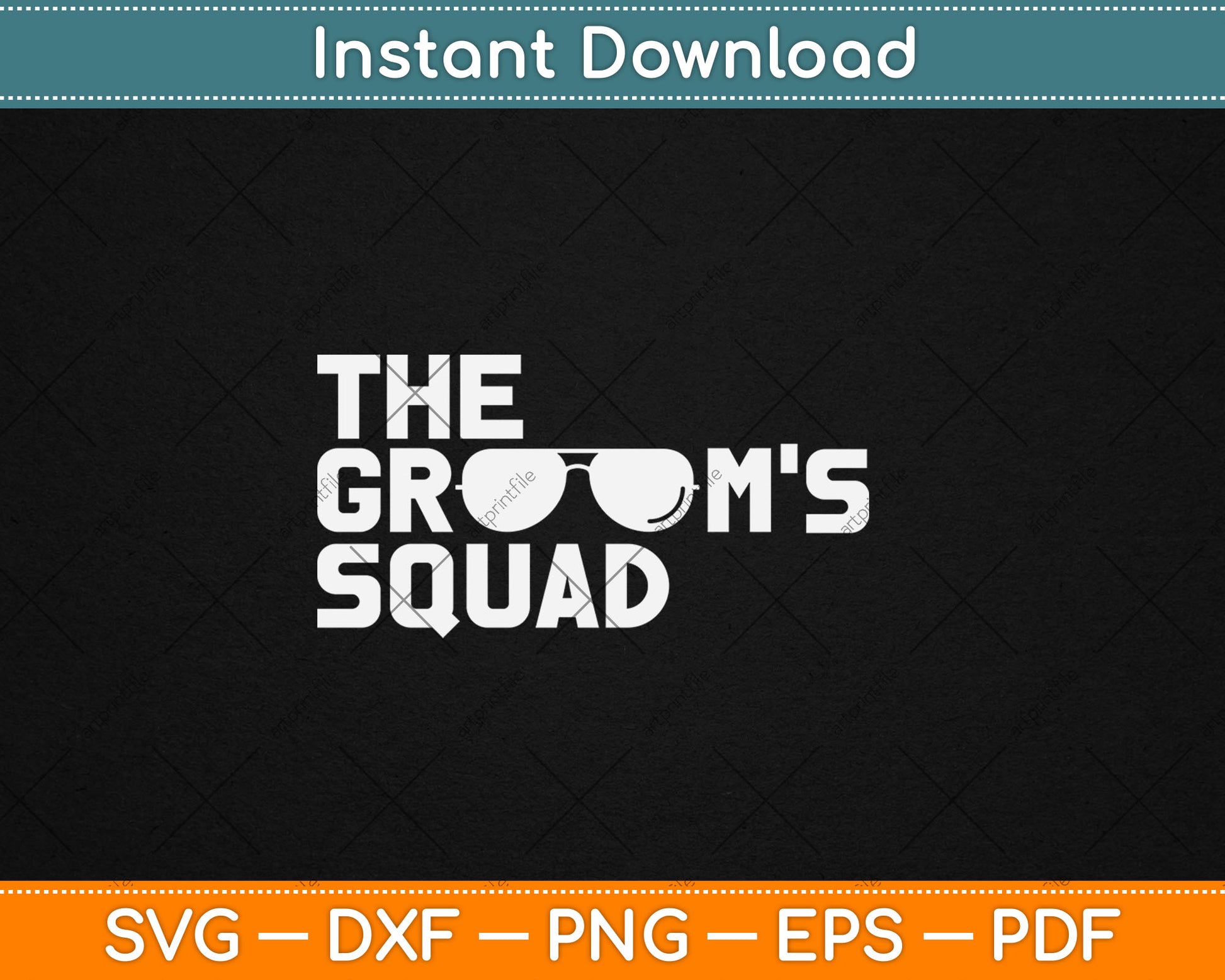 The Groom’s Squat Bachelor Supplies Party Wedding Svg Digital Cutting File