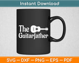 The Guitarfather Svg Design Digital Cutting File