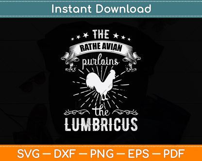 The Rathe Avian Purloins The Lumbricus Svg Png Dxf Digital Cutting File