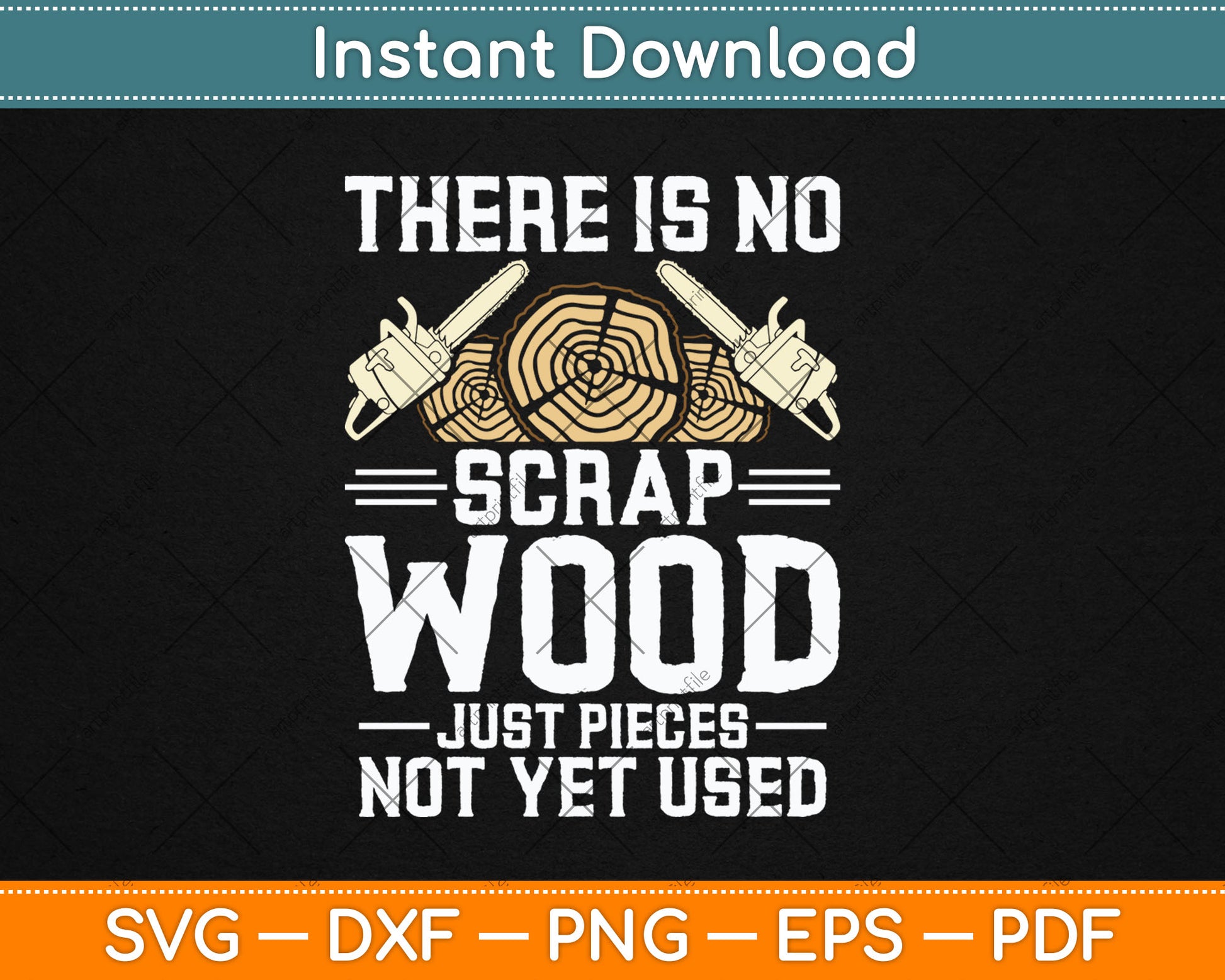 There Is No Scrap Wood Carving Carpentry Furniture Maker Svg Digital Cutting File