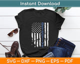 Thin Blue Line Flag American Detective Svg Digital Cutting File