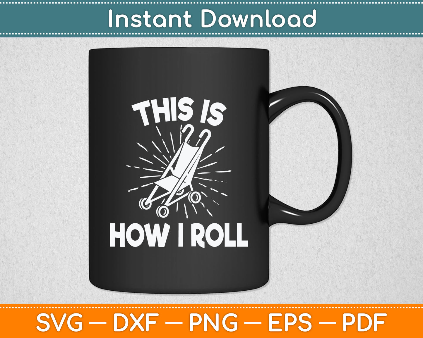 This Is How I Roll - Older People Senior Citizen Retiree Svg Digital Cutting File