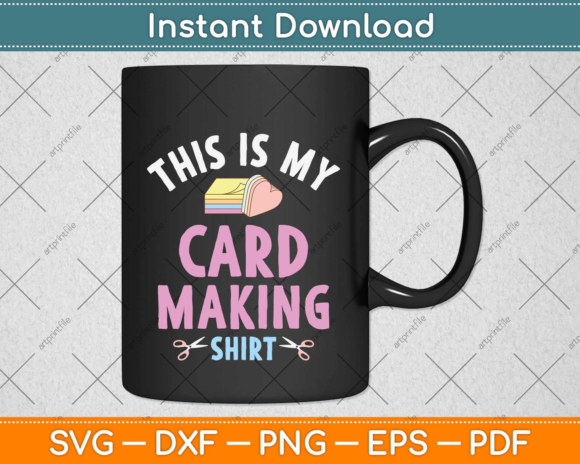 This Is My Card Making Shirt Funny Hobby Scrapbooking Svg Digital Cutting File