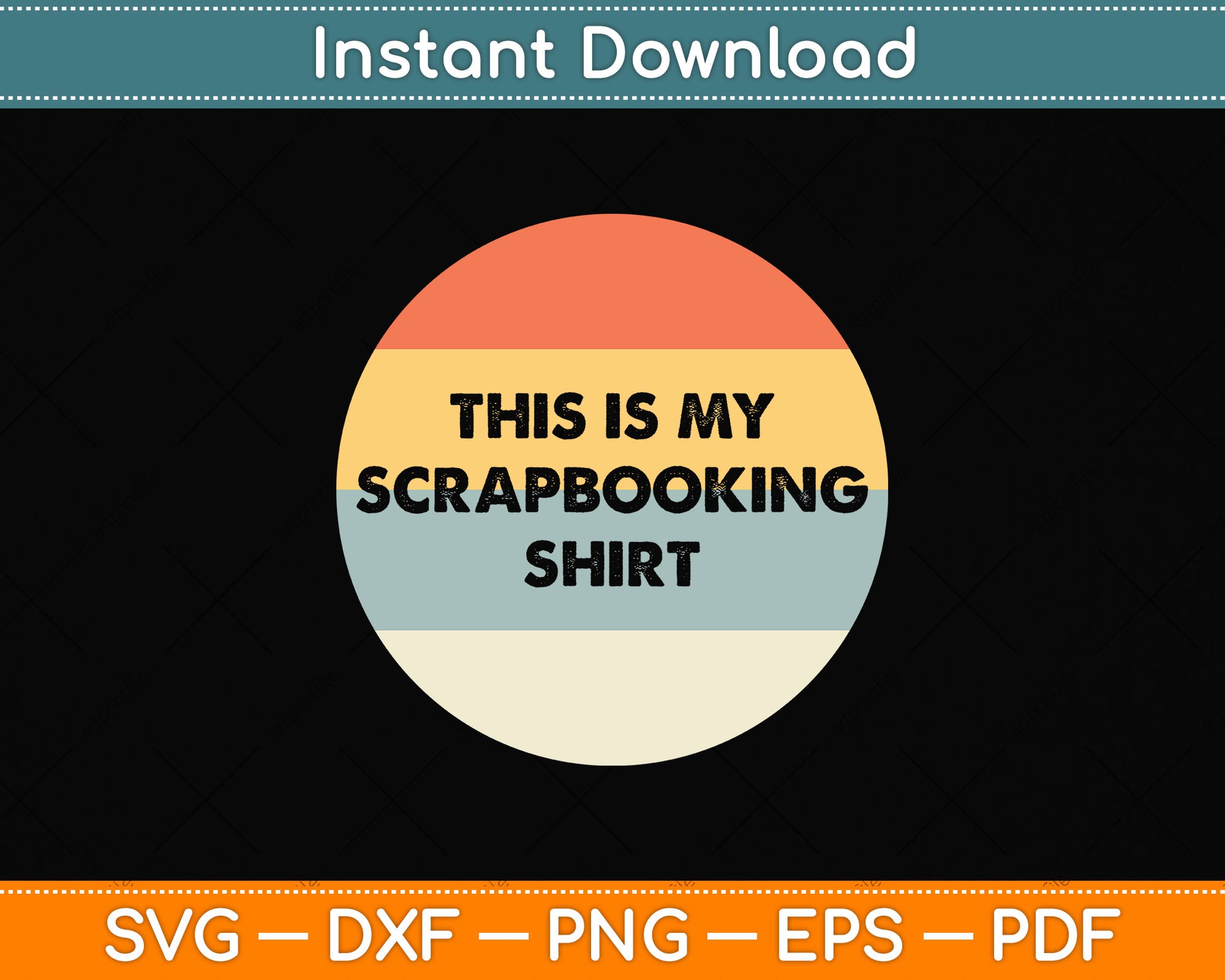 This Is My Scrapbooking Shirt Svg Png Dxf Digital Cutting File