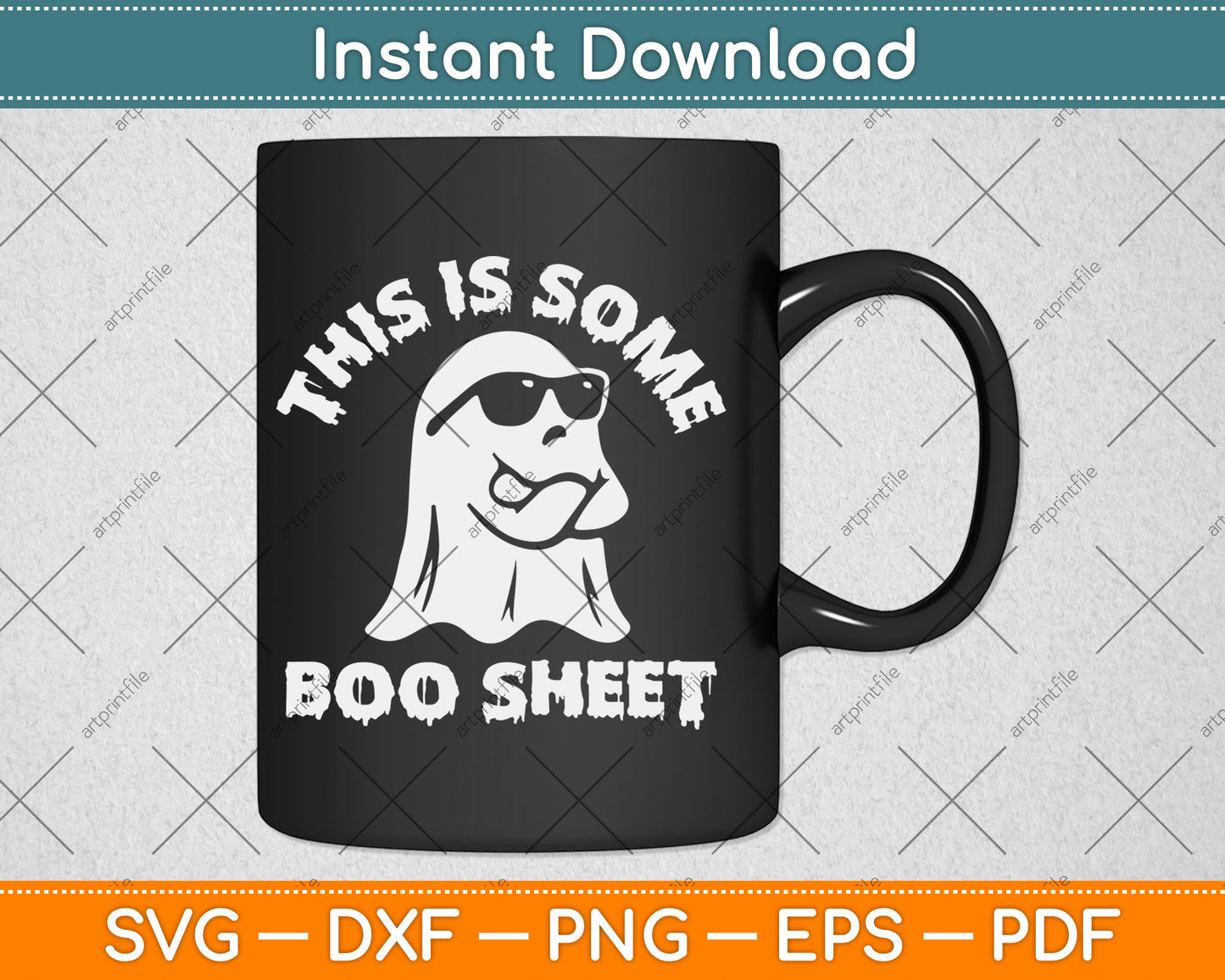 This Is Some Boo Sheet Ghost Halloween Funny Halloween Svg Digital Cutting File