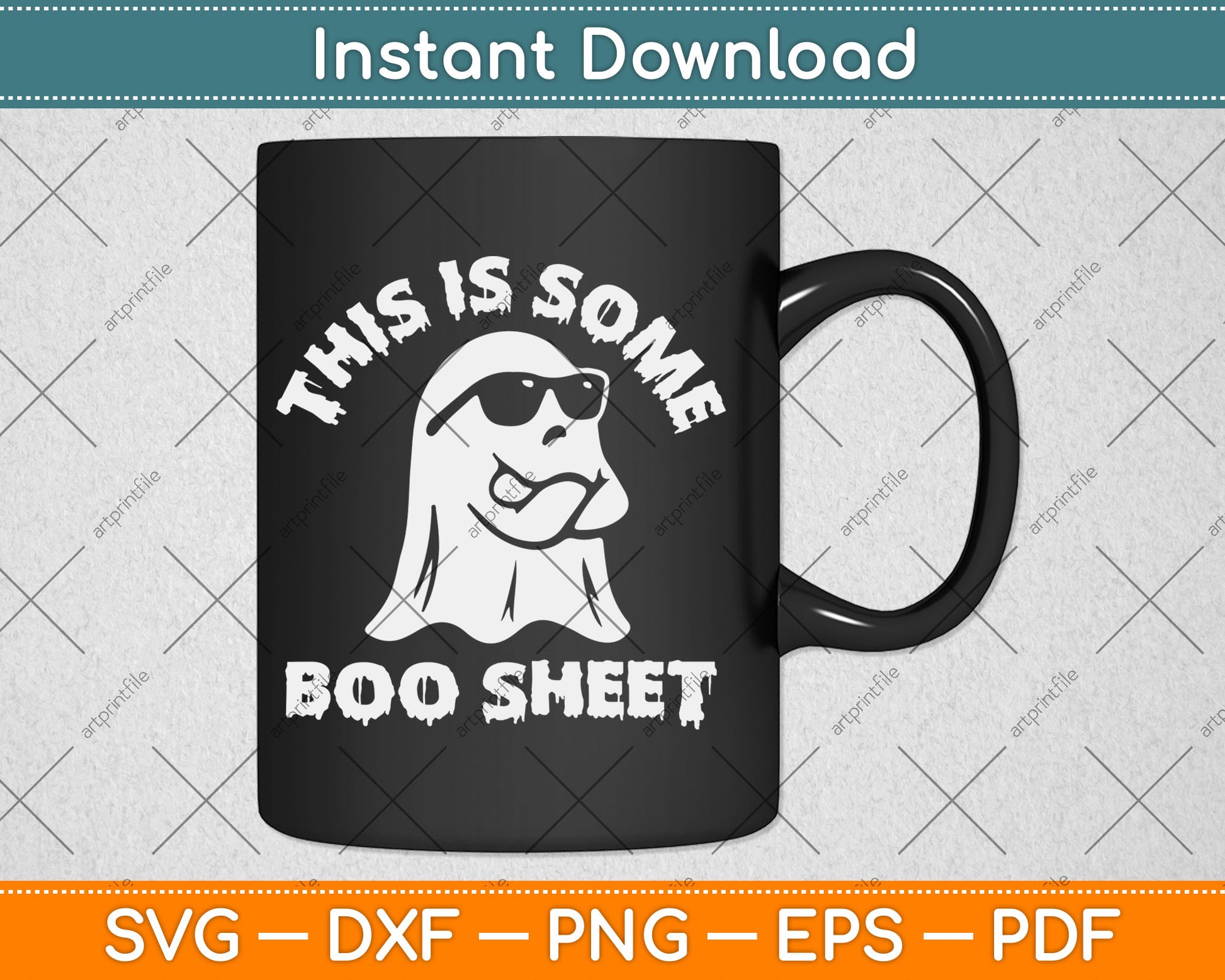 This Is Some Boo Sheet Ghost Halloween Funny Halloween Svg Digital Cutting File