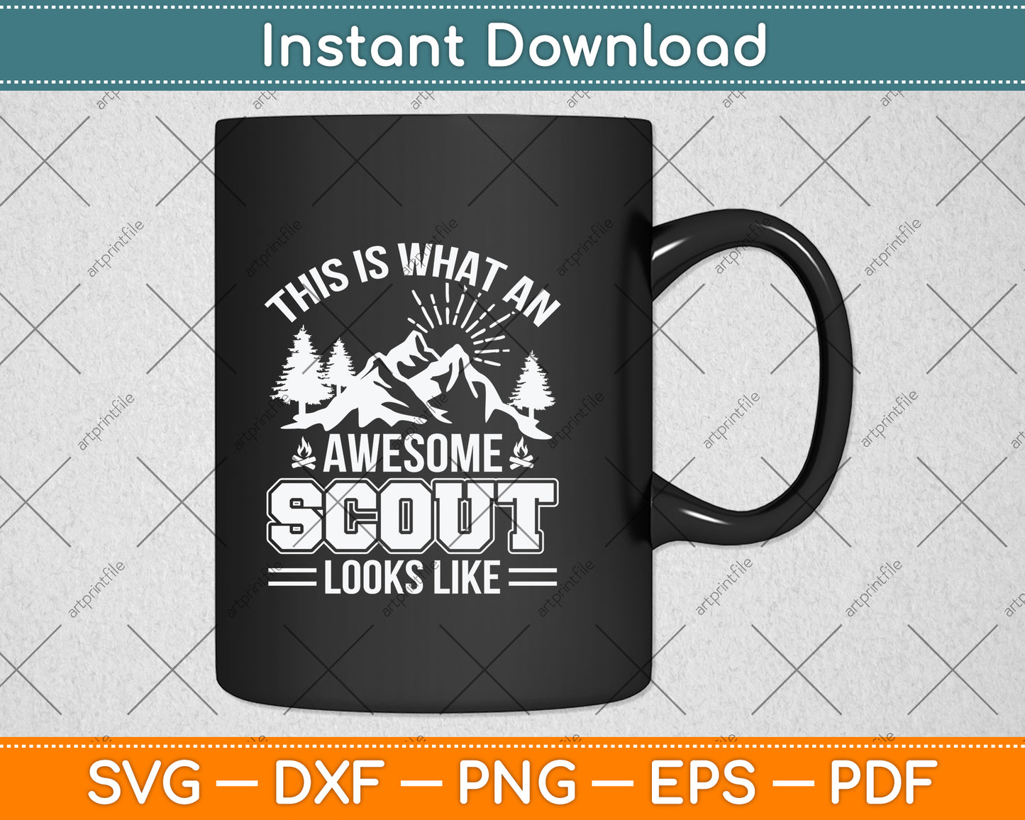 This Is What An Awesome Scout Looks Like Svg Png Dxf Digital Cutting File